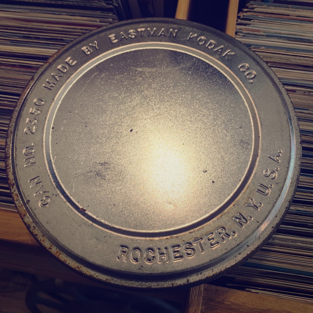 Vintage Kodak film tin.